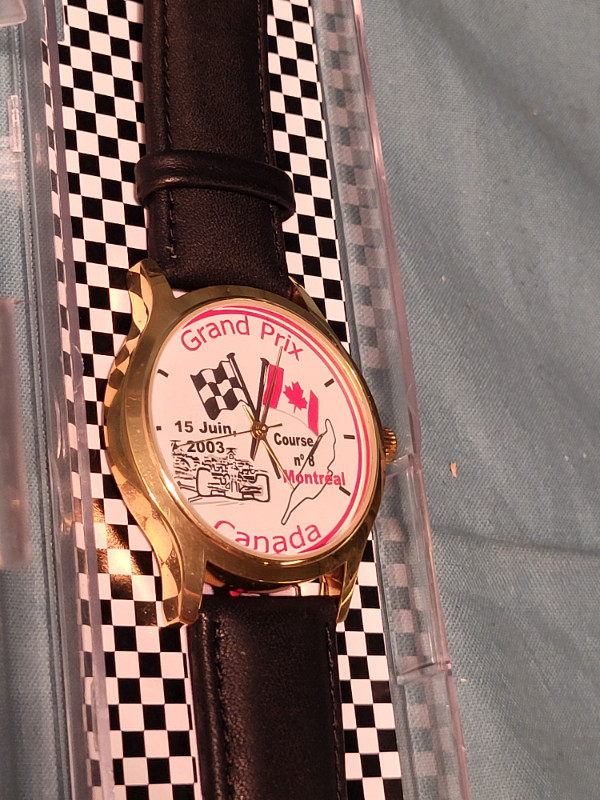 Montre du grand prix du canada 2003 dans Art et objets de collection  à Laval/Rive Nord - Image 3