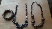 Cosmetic Jewellery 2 Necklaces and 1 Bracelet