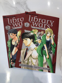Library Wars Vol. 1 and 2