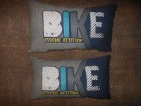 2 cushions "bike extreme attitude"