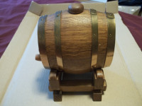 Vintage Salignac Cognac Oak Barrel