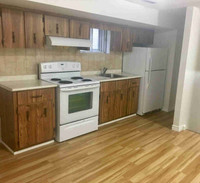 1 bedroom available in 2 bedroom semi basement apartment 