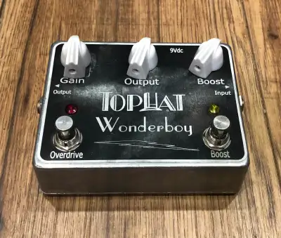 Top Hat Wonderboy Overdrive / Boost Pedal. SN # 007. Shipping Available