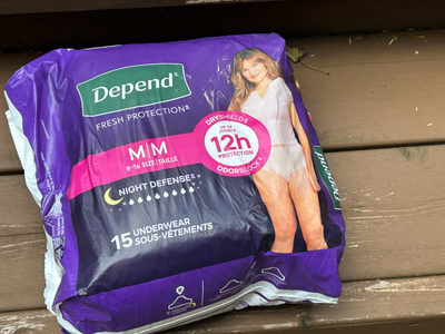 Depend Night Defense Underwear for Women – Size Medium, View more