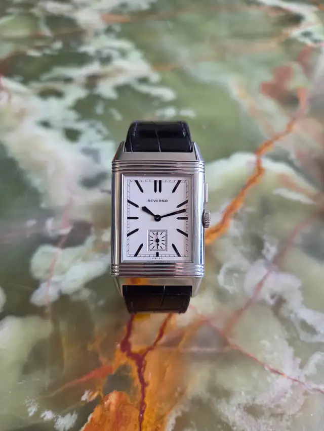 JAEGER-LECOULTRE GRAND REVERSO ULTRA THIN DUO Q3788570 WATCH in Jewellery & Watches in Downtown-West End - Image 5