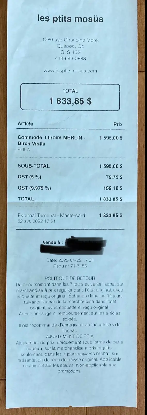 Mobilier de chambre - Les ptits mosüs / Économisez 350$ in Beds & Mattresses in Québec City - Image 11