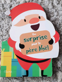 Livre cartonné pour enfant : Une surprise pour le père Noël 