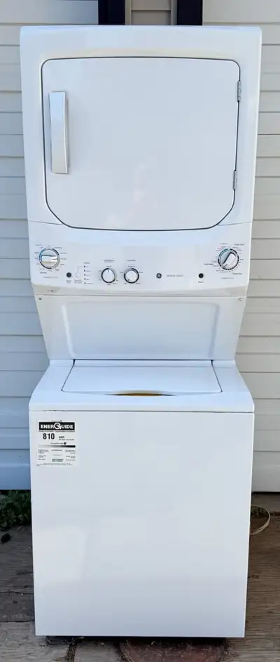 Ge Stackable washer and dryer - Digital controls, View more