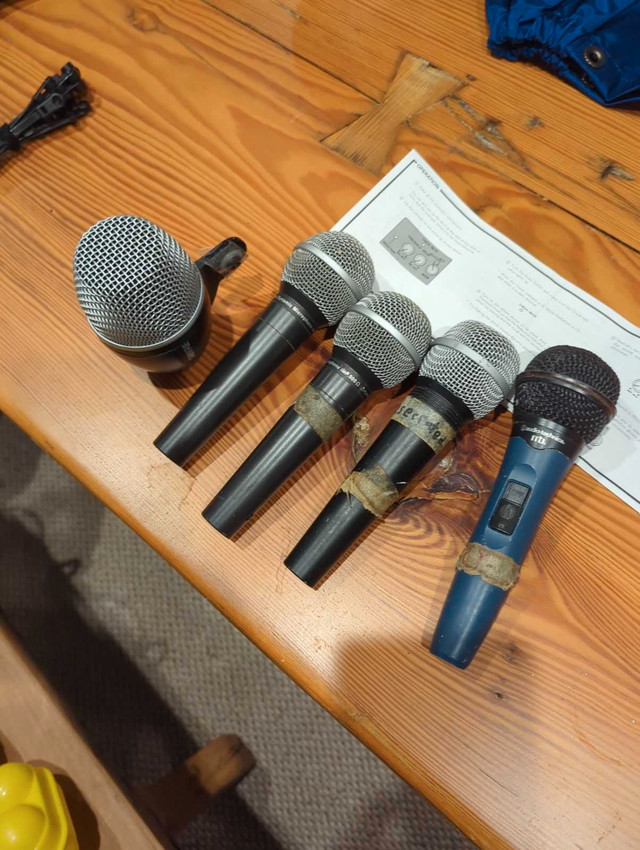 Various Microphones (Including a Kick Drum Mic) in Other in Downtown-West End