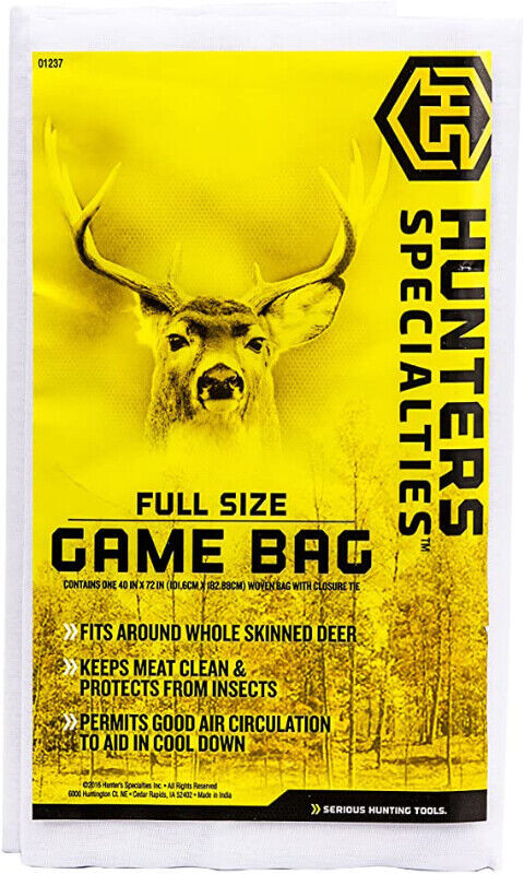 HUNTERS SPECIALTIES Full Size Game Bag in Fishing, Camping & Outdoors in City of Toronto