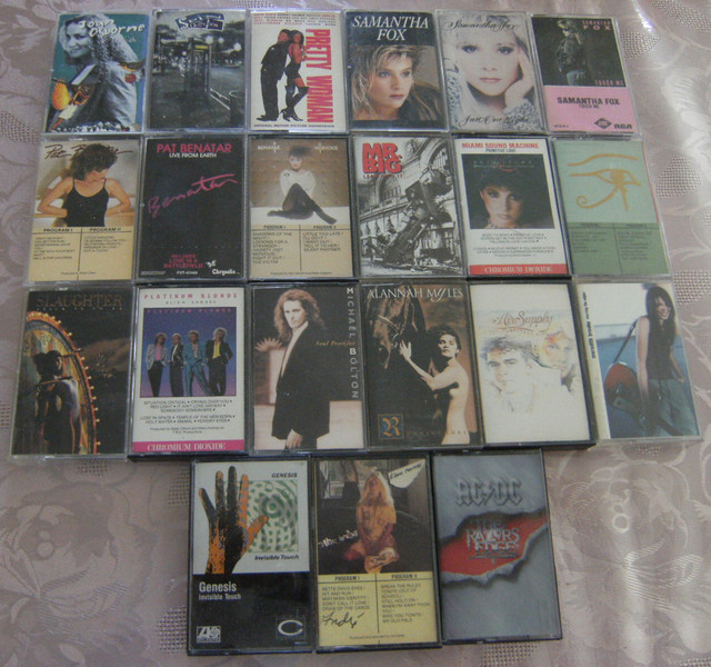 Cassettes audio dans CD, DVD et Blu-ray  à Edmundston