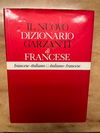 French - Italian Dictionary. Garzanti