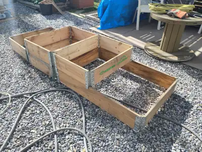 Garden Beds  $15 ea.  or 10 for $120.00 - Stackable, View more
