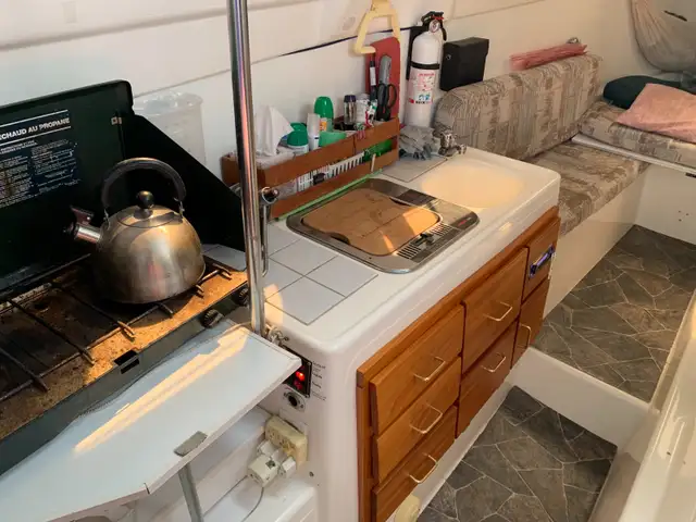 Macgregor 26X trailerable sailboat for sale. in Sailboats in Barrie - Image 3