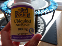 Ubiquinol CoQ10 100mg,120 gélules, Natural factors
