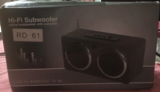 BRAND NEW Hi-Fi SUBWOOFER RD-61 in Hobbies & Crafts in City of Toronto - Image 2
