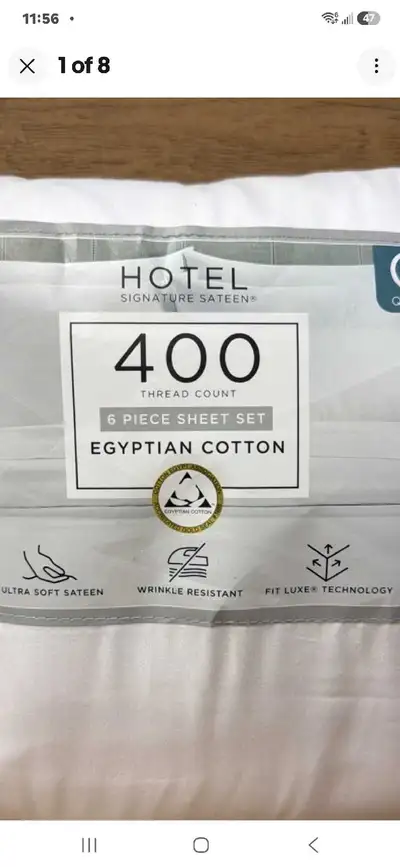 Hotel Signature Sateen Queen Sheet Set, View more