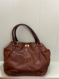 New J. Crew Colored Leather Hobo Purse/Bag