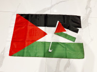 Palestine, Palestine flag, car flag, Palestine national flag