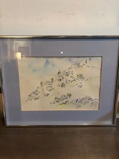 Framed Landscape Artwork – 14” × 18”, View more