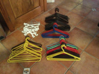 75 assorted hangers