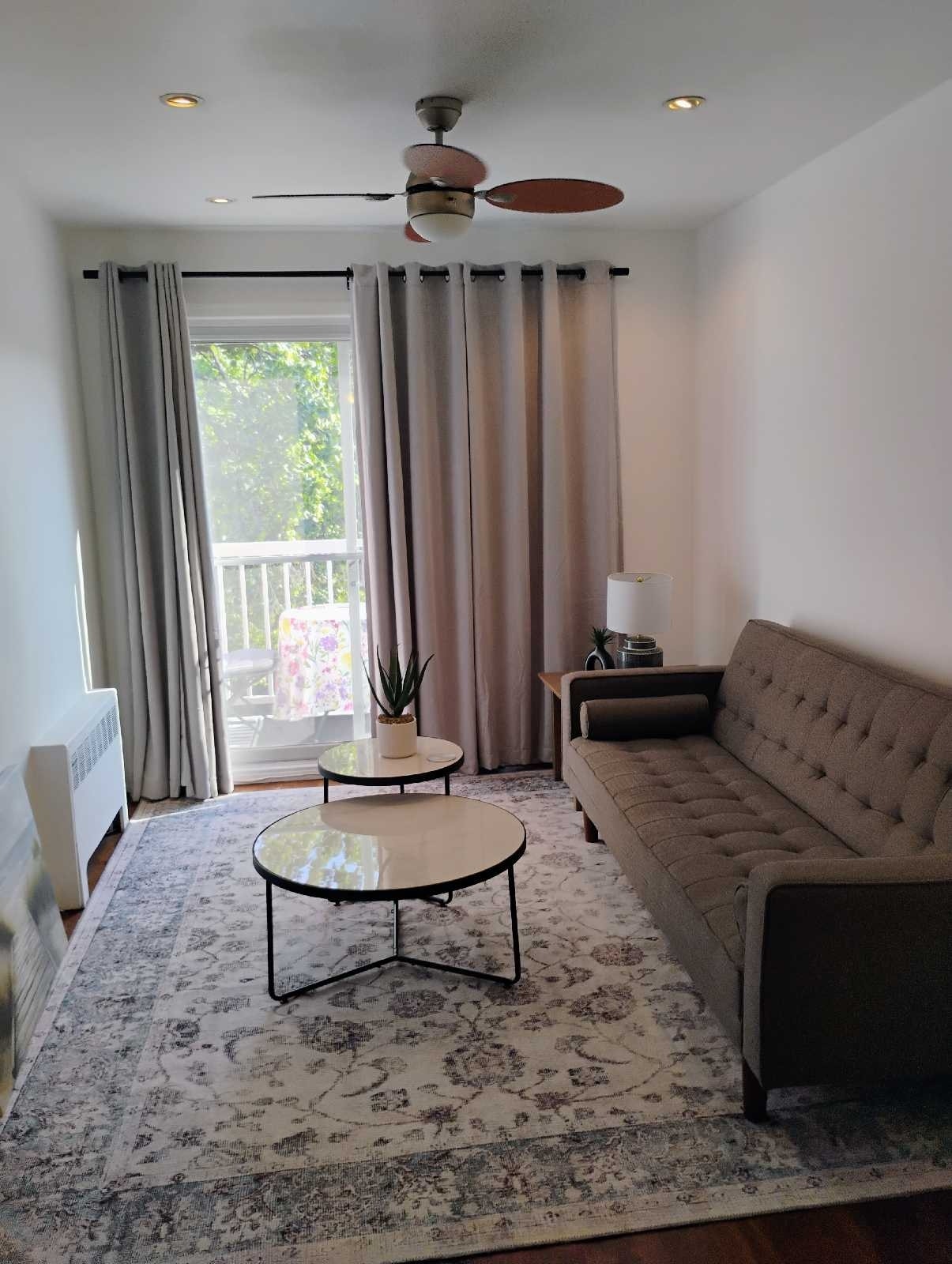 Fully furnished cozy 3½ apartment parc extension montreal — photo 1
