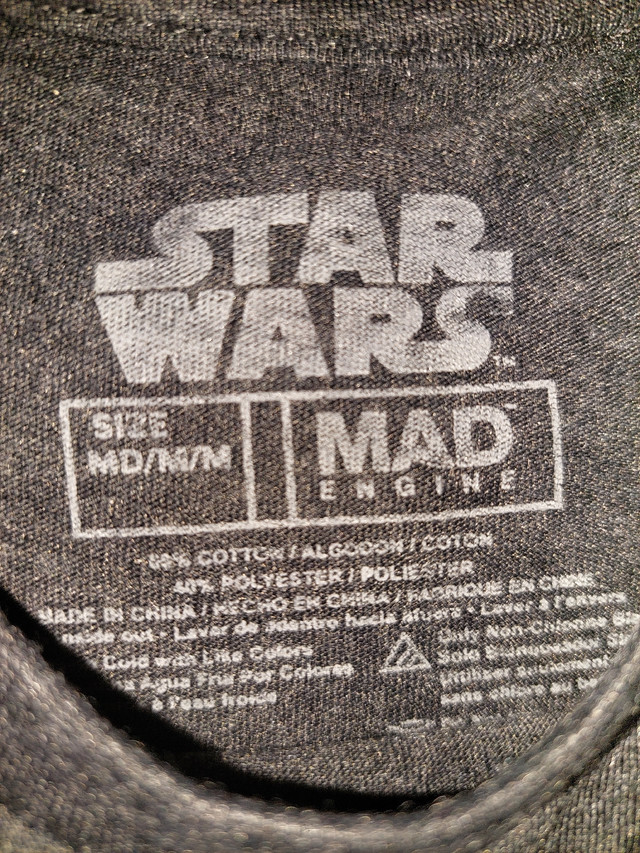 Star Wars Mandolorian T-ShirtNew with tagsKids Size medium$10 in Arts & Collectibles in Calgary - Image 4
