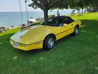 1986 corvette convertable 