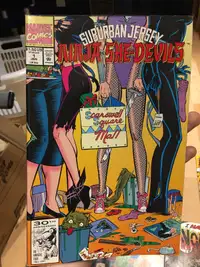 SUBURBAN JERSEY NINJA SHE-DEVILS #1 Marvel Comics 1991 