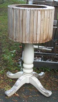 Bac à Fleur unique style lampe antique