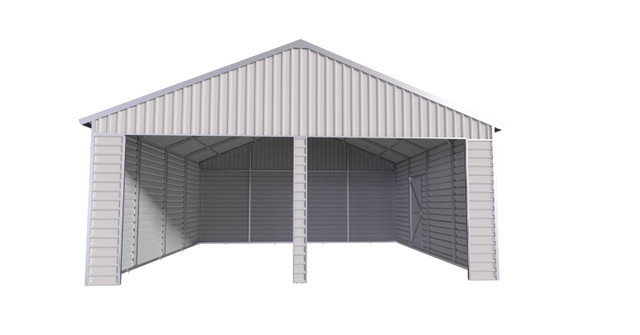 Heavy Duty 21FT×19FT Double Garage Metal Shed in Other in Brandon - Image 2