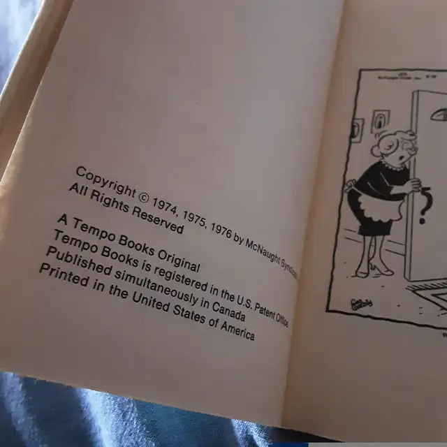 1976 Heathcliff by George Gately, the 1st heathclif pocket book in Comics & Graphic Novels in Calgary - Image 5