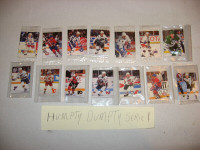carte hockey cards basebalHumpty Dumpty 1992-93 set 1 et 2 unité
