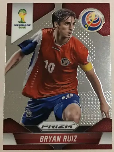 2014 BRYAN RUIZ PANINI PRIZM FIFA WORLD CUP SOCCER #56 COSTA RICA NM/MT. Hello buyer, If you see thi...