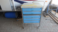 Steel cabinet with drawers for sale