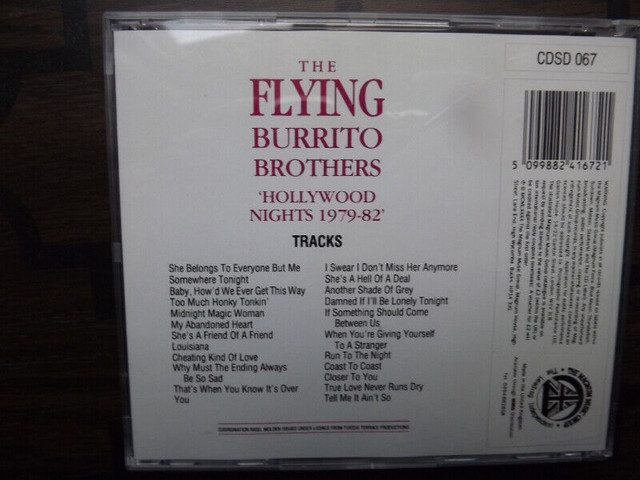 FS: The Flying Burrito Brothers "Hollywood Nights 1979-'82" (U.K in CDs, DVDs & Blu-ray in London - Image 2