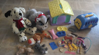 puppy  house, kennel and vet play set
