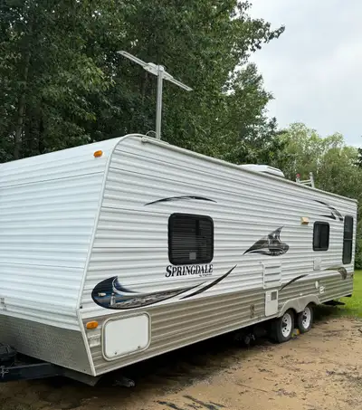Brand new awning , all 5 tires brand new , comes with new privacy shelter , new 10x10 gazebo , road...