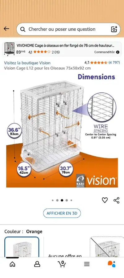 Cage Hagen vision L12, View more