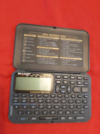 SHARP  ZQ-1200 Electronic Organizer 34 KB