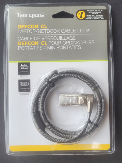 Brand New Targus Defcon CL Laptop/Netbook Cable Lock, View more
