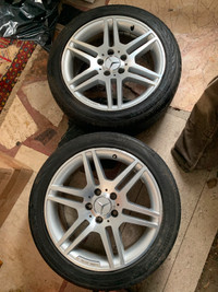 17” Mercedes AMG wheels