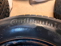 WINTER tires 225/65 R17 on rims (17") pneus HIVER