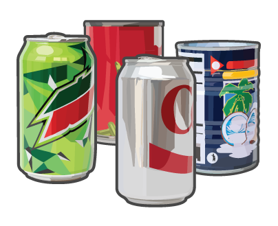 Bouteilles et Canettes /Bottles And Cans !64840291782273120