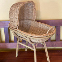 antique wicker bassinet in Buy Sell in Ontario Kijiji Marketplaces