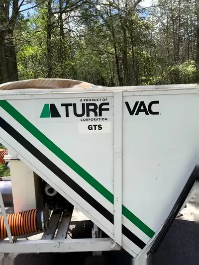 TURF-VAC - Pull behind Vacuum and Shredder, View more