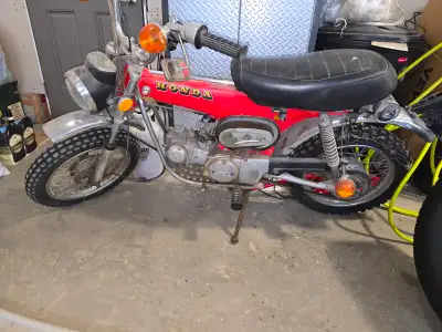 I have two 52 year old bikes. The ST90 is complete has 3300 mi, was running when parked needs card c...