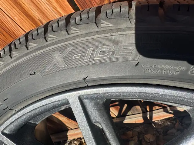 Fast Rims 5 x 114.3 with Michelin X-Ice 245/40/19 Winter Tires in Tires & Rims in Lethbridge - Image 11