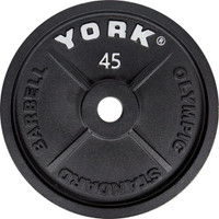 *BRAND NEW* PAIR of York 45LB Olympic weight plates for $180