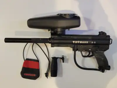 Paintball gun and equipment, View more